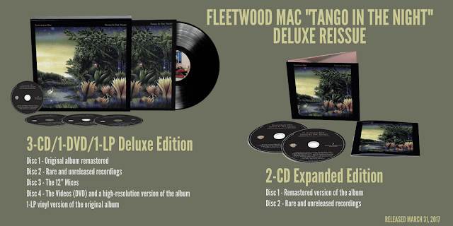 Fleetwood Mac News: FLEETWOOD MAC TANGO IN THE NIGHT DELUXE REISSUE